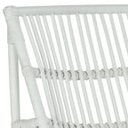 Ensemble Fauteuil et Repose-Pieds Jacquelynn White en Osier