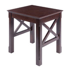 Tables gigognes 3 pièces Xola, cappuccino - 21,1 larg. x 17,3 prof. x 22,1 haut.