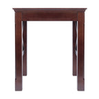 Tables gigognes 3 pièces Xola, cappuccino - 21,1 larg. x 17,3 prof. x 22,1 haut.