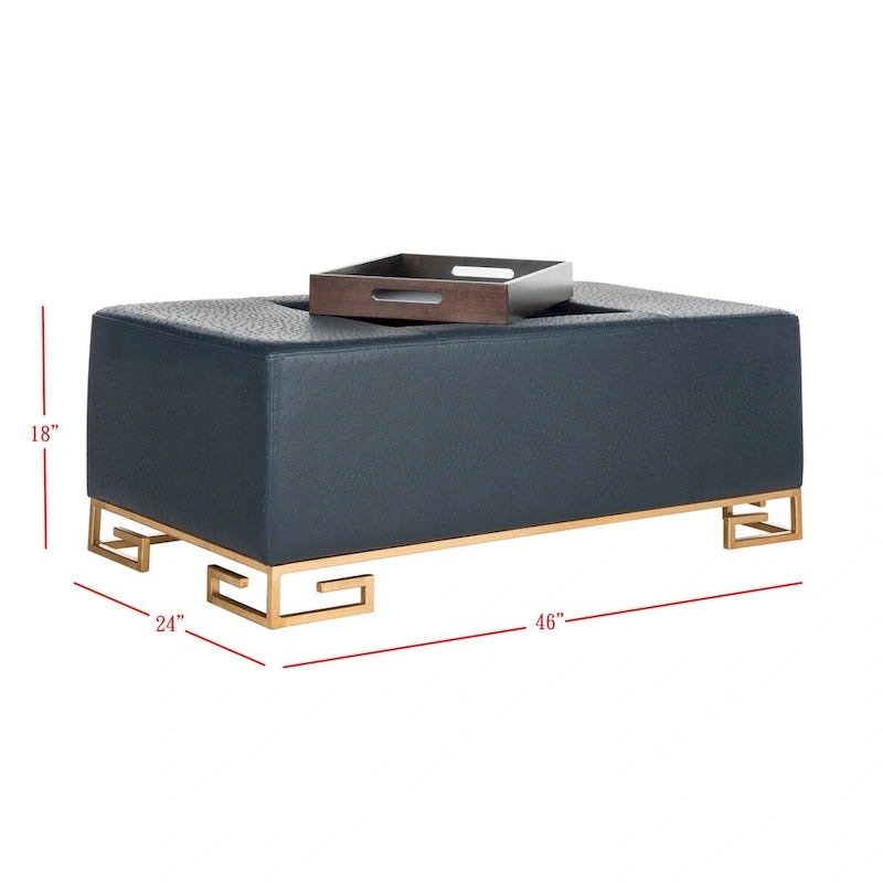 Table basse/ottomane à plateau Patrinia