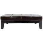 Ottoman de cocktail Kirsten en bois massif