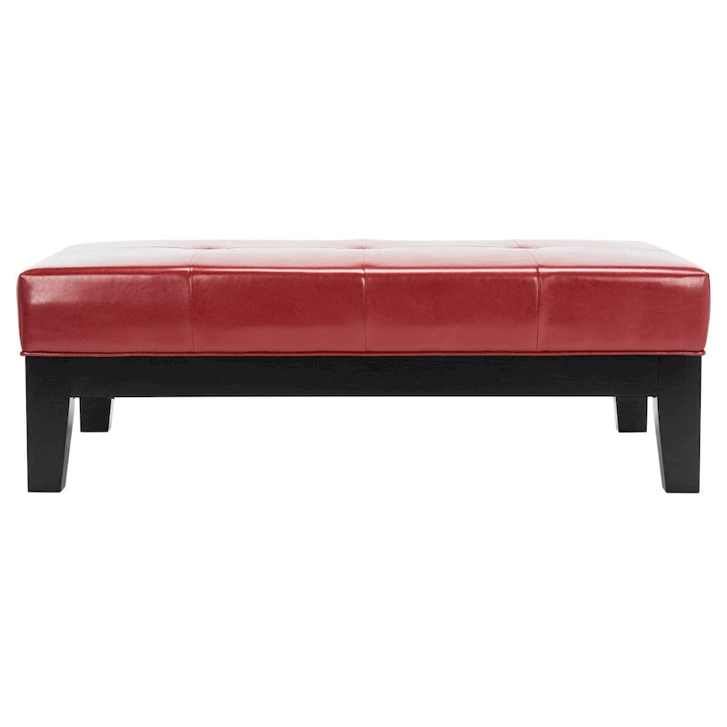 Ottoman de cocktail Kirsten en bois massif