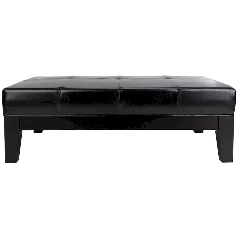 Ottoman de cocktail Kirsten en bois massif