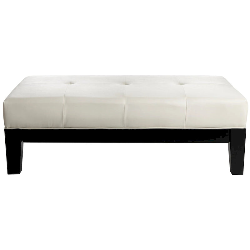 Ottoman de cocktail Kirsten en bois massif