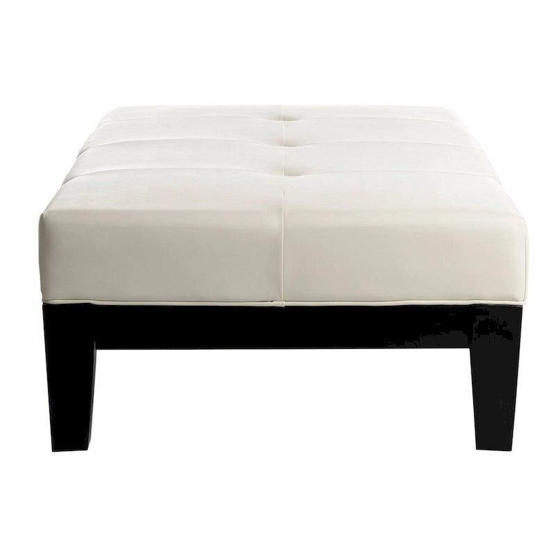 Ottoman de cocktail Kirsten en bois massif