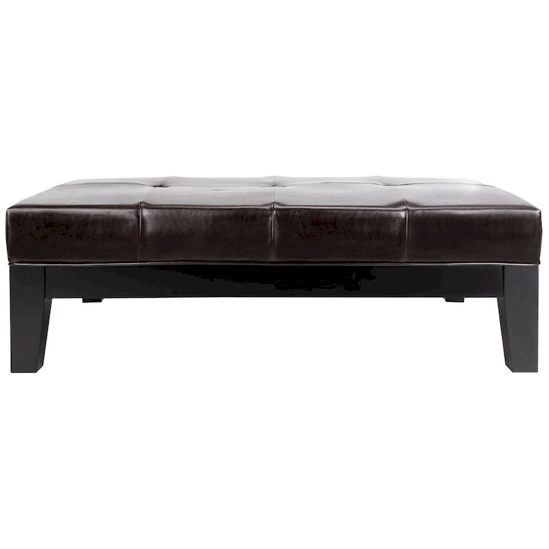 Ottoman de cocktail Kirsten en bois massif