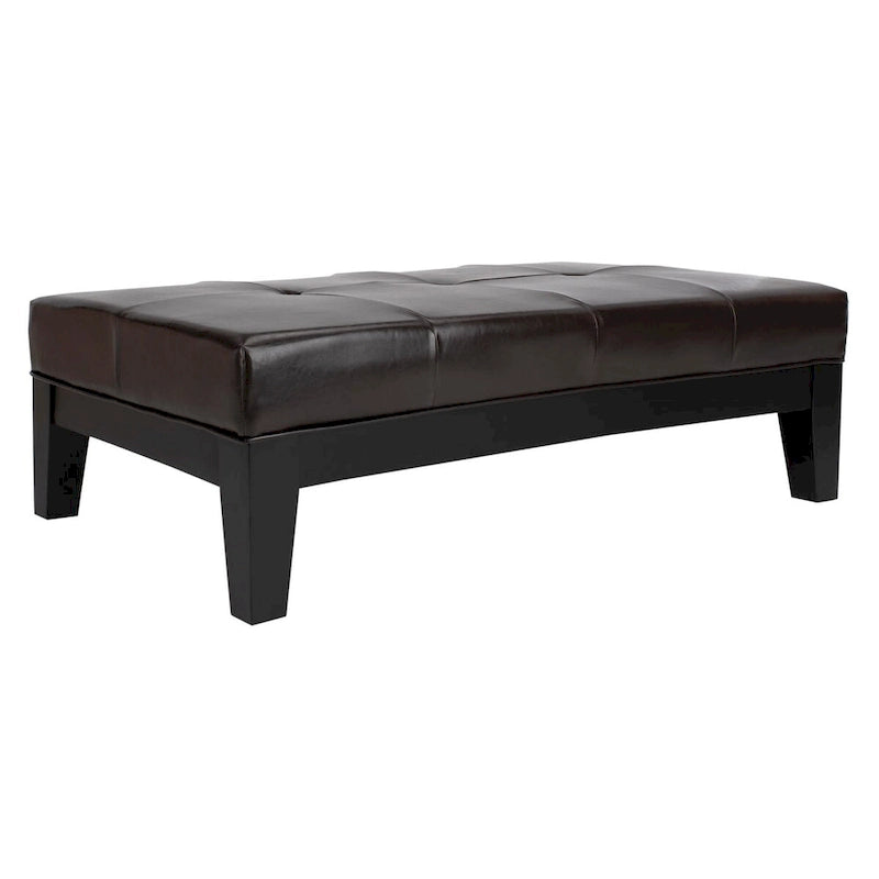 Ottoman de cocktail Kirsten en bois massif
