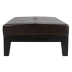 Ottoman de cocktail Kirsten en bois massif