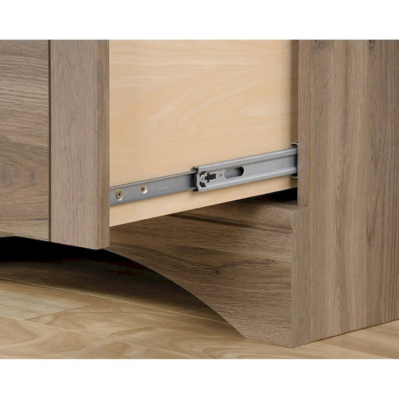 Bureau informatique avec huche