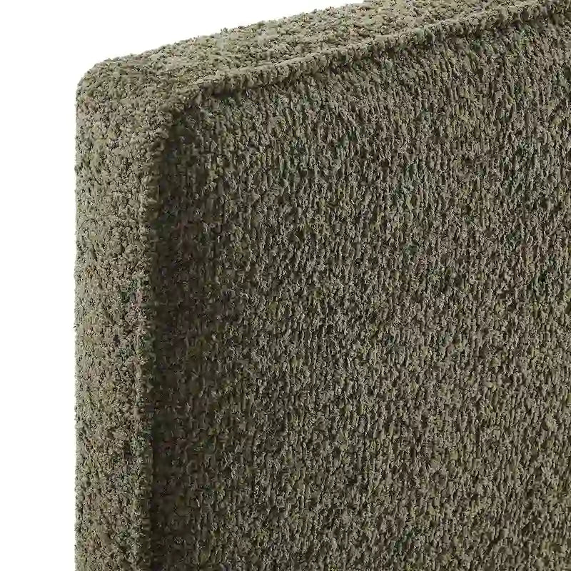 Tête de lit en tissu bouclé Lindee