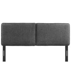 Tête de lit en tissu bouclé Lindee