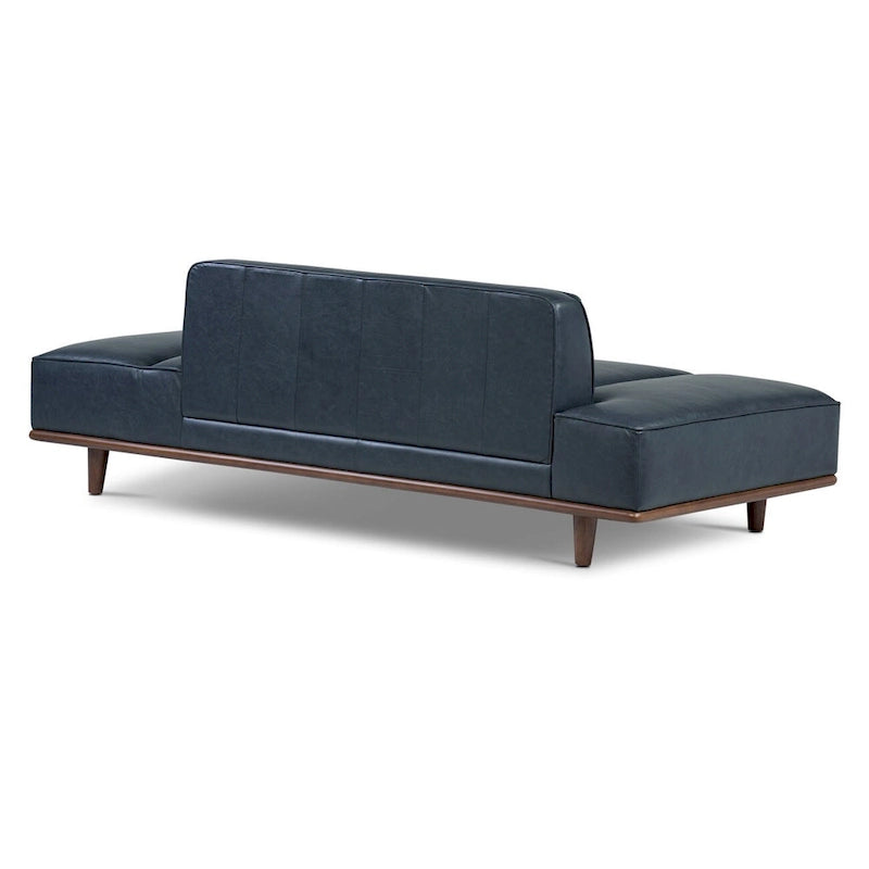 Lit de repos Jasper - Cuir véritable italien pleine fleur