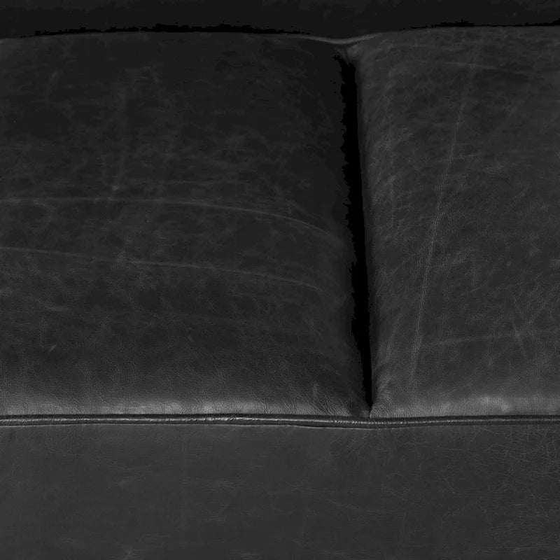 Lit de repos Jasper - Cuir véritable italien pleine fleur
