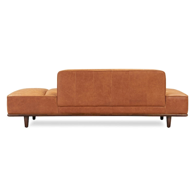 Lit de repos Jasper - Cuir véritable italien pleine fleur