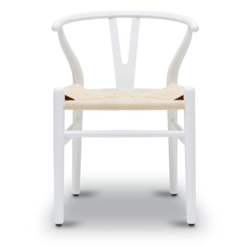 Chaise Weave - Bois massif avec assise tissée