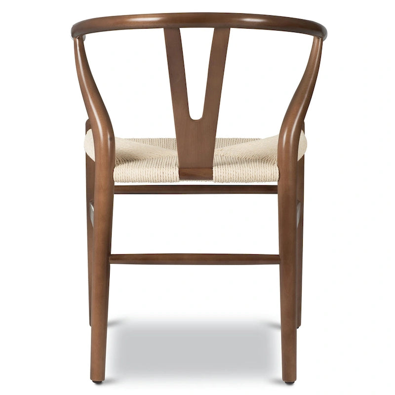 Chaise Weave - Bois massif avec assise tissée