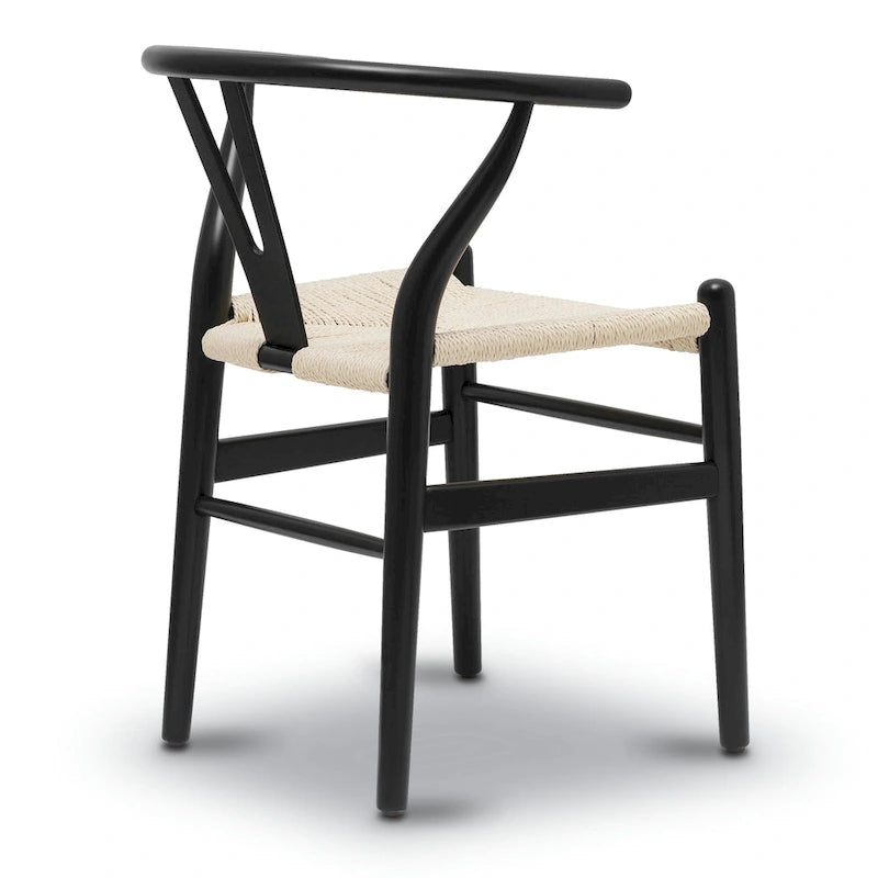 Chaise Weave - Bois massif avec assise tissée
