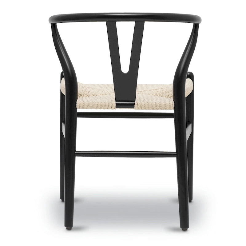 Chaise Weave - Bois massif avec assise tissée
