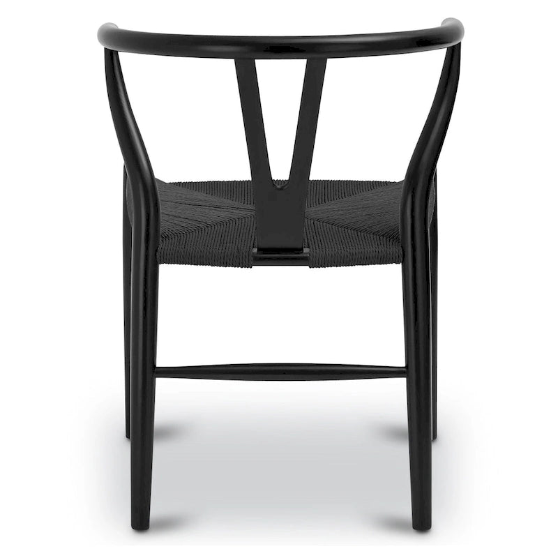 Chaise Weave - Bois massif avec assise tissée