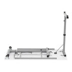 Table de couture pliante portable Rollaway II Argent/Blanc