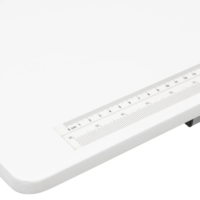 Table de couture pliante portable Rollaway II Argent/Blanc