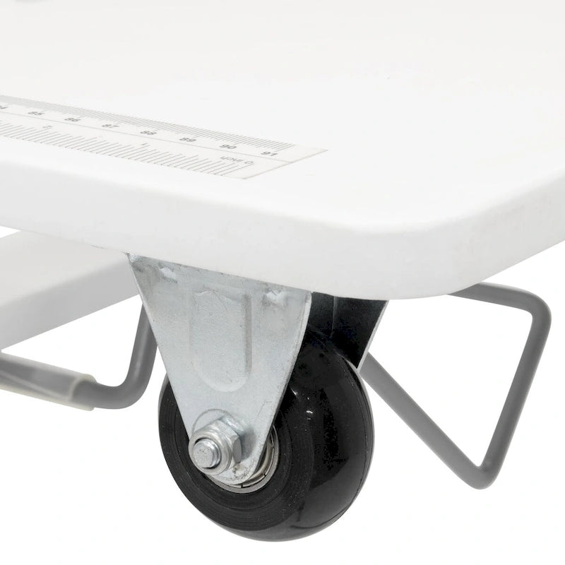 Table de couture pliante portable Rollaway II Argent/Blanc