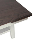 Table de banquet blanche avec chaises - 5, 6 ou 7 pièces