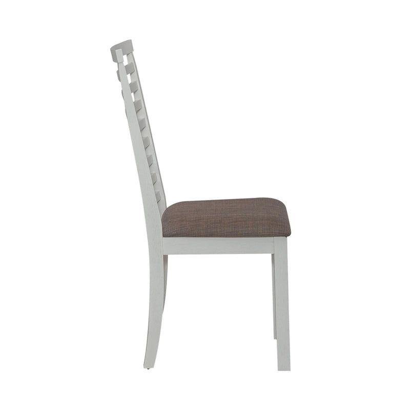 Table de banquet blanche avec chaises - 5, 6 ou 7 pièces
