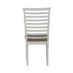 Table de banquet blanche avec chaises - 5, 6 ou 7 pièces