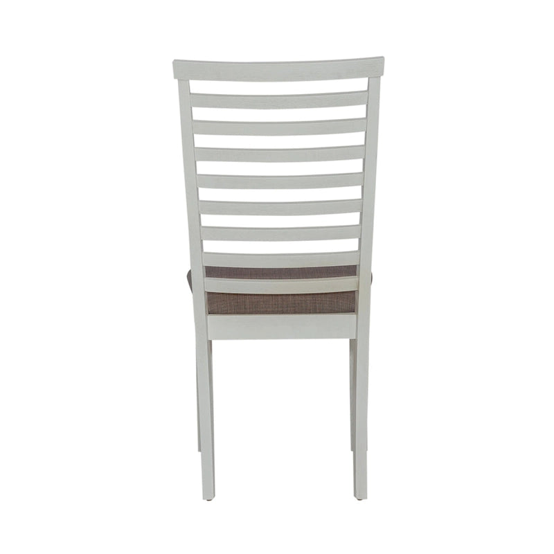 Table de banquet blanche avec chaises - 5, 6 ou 7 pièces