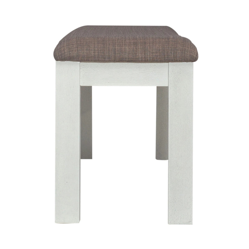 Table de banquet blanche avec chaises - 5, 6 ou 7 pièces