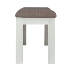 Table de banquet blanche avec chaises - 5, 6 ou 7 pièces