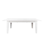 Table de salle à manger extensible rectangulaire – Table de cuisine fonctionnelle pour 4 à 12 personnes
