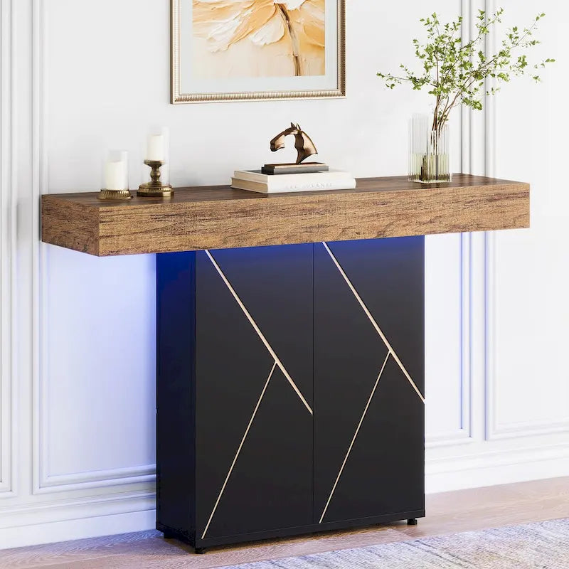 Pouf ottoman treillis intérieur/extérieur