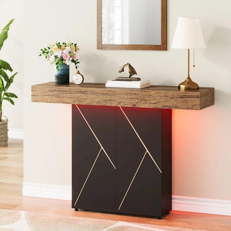 Pouf ottoman treillis intérieur/extérieur